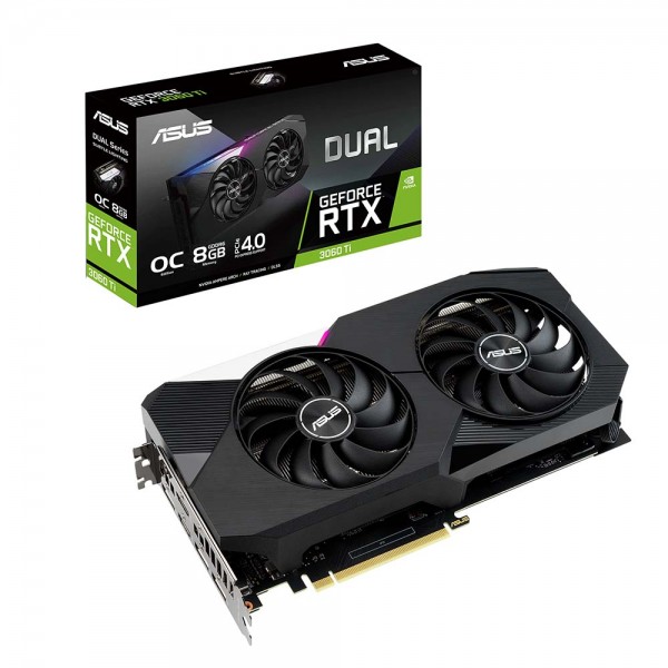 ASUS DUAL 지포스 RTX 3060 Ti O8G OC D6X 8GB