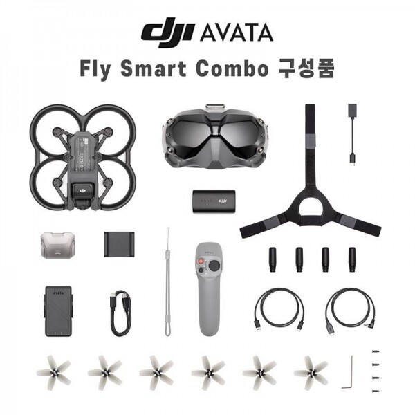 [DJI] DJI Avata 플라이 스마트 콤보 (Fly Smart Combo)（DJI FPV Goggles V2 )